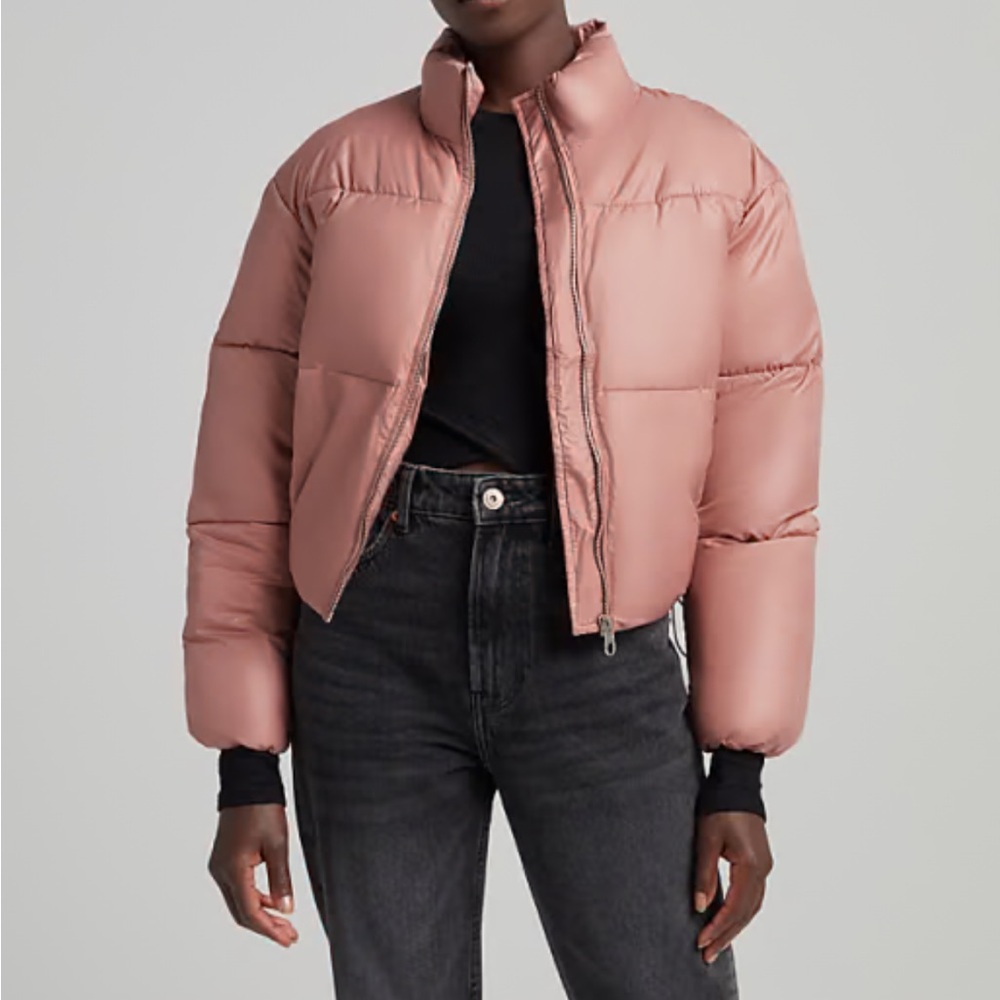 Berksha nylon puffer jacket.
